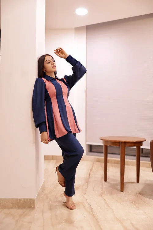 Emily Two Tone Coord Set